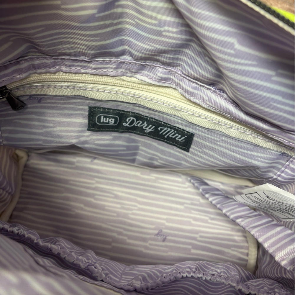 Lug | VGUC Dory Mini Crossbody Bag Brushstrokes Multi Quilted Multi-Pocket - Picture 8 of 12